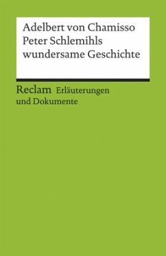 Cover Adelbert von Chamisso 'Peter Schlemihls wundersame Geschichte'