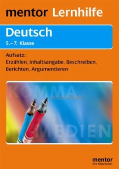 Aufsatz, 5.-7. Klasse - Allmann, Volker / Schlemminger-Fichtler, Michael