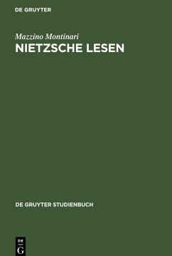 Nietzsche lesen - Montinari, Mazzino