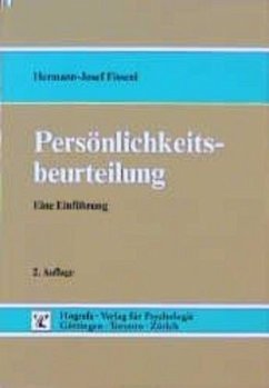 Persönlichkeitsbeurteilung - Fisseni, Hermann-Josef