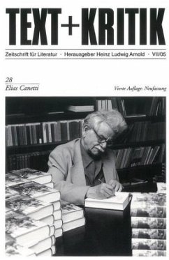 Cover Elias Canetti
