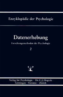 Cover Datenerhebung / Enzyklopädie der Psychologie B.1. Forschungsmethoden der Psych, 2