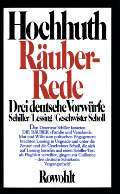 Räuber-Rede - Hochhuth, Rolf