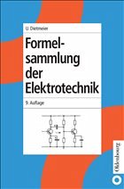 Cover Formelsammlung der Elektrotechnik