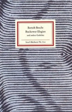 Buckower Elegien und andere Gedichte - Brecht, Bertolt