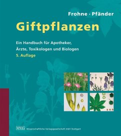 Giftpflanzen - Frohne, Dietrich;Pfänder, Hans J.