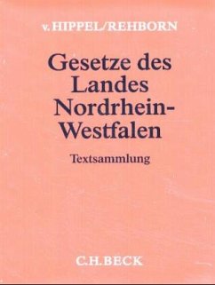 Hippel-Rehborn Gesetze des Landes Nordrhein-Westfalen, Grundwerk ohne Fortsetzung