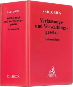Sartorius 1 Verfassungs- und Verwaltungsgesetze, Grundwerk ohne Fortsetzung