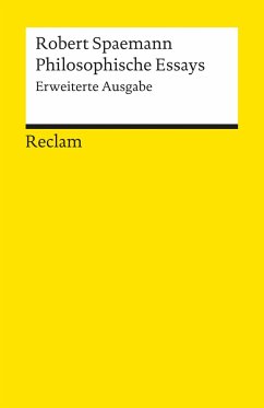 Philosophische Essays - Spaemann, Robert