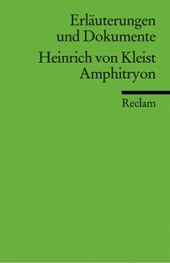 Heinrich von Kleist 'Amphitryon' - Kleist, Heinrich von / Bachmaier, Helmut / Horst, Thomas