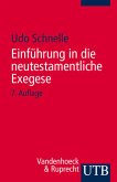 Einführung in die neutestamentliche Exegese