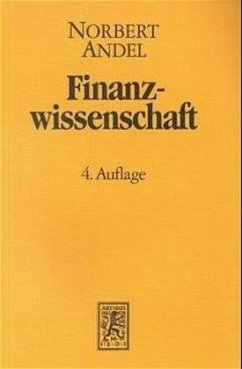 Finanzwissenschaft / Finanzwissenschaft - Andel, Norbert