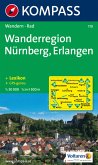 Kompass Karte Wanderregion Nürnberg, Erlangen Kompass Karte Wanderregion Nürnberg, Erlangen