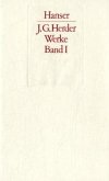 Herder und der Sturm und Drang / Werke, 3 Bde. Bd.1