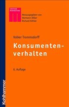 Konsumentenverhalten - Trommsdorff, Volker
