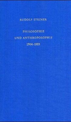 Cover Philosophie und Anthroposophie