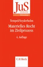 Cover Materielles Recht im Zivilprozess