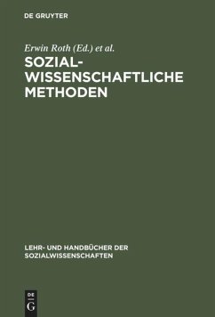 Sozialwissenschaftliche Methoden - Roth, Erwin / Holling, Heinz