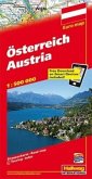 Österreich; Austria; Autriche/Hallwag Straßenkarten