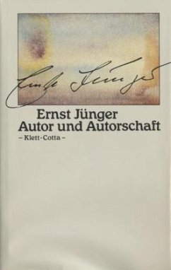 Autor und Autorschaft - Jünger, Ernst