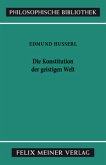 Die Konstitution der geistigen Welt Die Konstitution der geistigen Welt