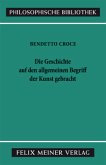 Die Geschichte auf den allgemeinen Begriff der Kunst gebracht