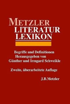 Cover Metzler Literatur Lexikon