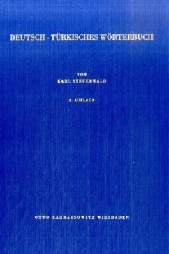 Deutsch - Türkisches Wörterbuch - Steuerwald, Karl