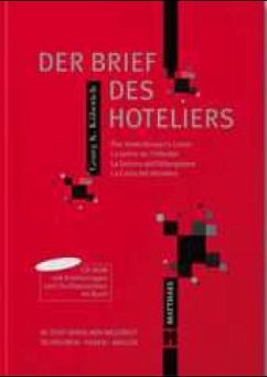 Cover Der Brief des Hoteliers, m. CD-ROM