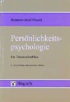 Persönlichkeitspsychologie - Fisseni, Hermann-Josef