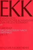 Das Evangelium nach Matthäus / Evangelisch-Katholischer Kommentar zum Neuen Testament (EKK) 1/1, Tl.1