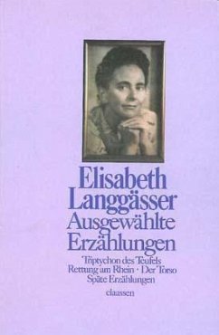 Ausgewählte Erzählungen - Langgässer, Elisabeth