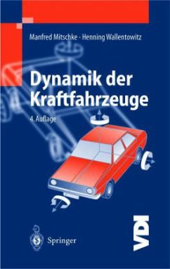 Dynamik der Kraftfahrzeuge - Mitschke, Manfred; Wallentowitz, Henning