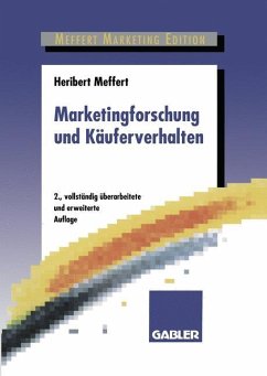 Marketingforschung und Käuferverhalten - Meffert, Heribert