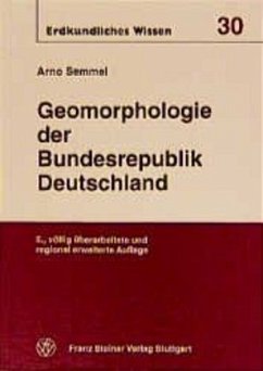 Cover Geomorphologie der Bundesrepublik Deutschland