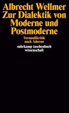 Zur Dialektik von Moderne und Postmoderne - Wellmer, Albrecht