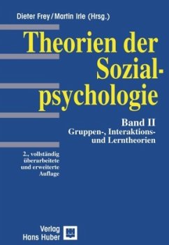 Theorien der Sozialpsychologie / Theorien der Sozialpsychologie BD II - Frey, Dieter / Irle, Martin (Hrsg.)