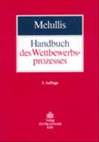 Cover Handbuch des Wettbewerbsprozesses unter besonderer Berücksichtigung der Rechtsprechung