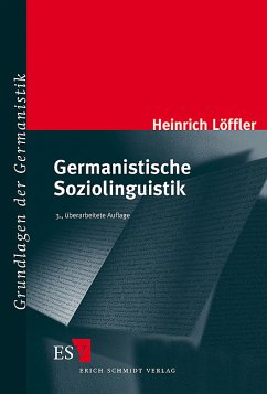 Cover Germanistische Soziolinguistik