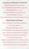 Dichtung und Schriften Bd. 2: Prosa und Dramen / Dichtungen und Schriften, 4 Bde. 2