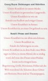 Dichtung und Schriften Bd. 2: Prosa und Dramen / Dichtungen und Schriften, 4 Bde. 2 Dichtung und Schriften Bd. 2: Prosa und Dramen / Dichtungen und Schriften, 4 Bde. 2