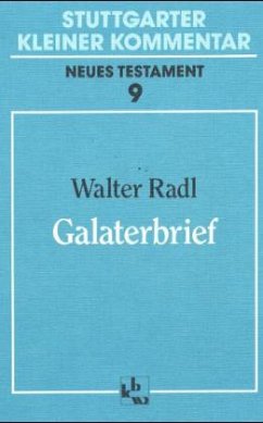 Cover Galaterbrief / Stuttgarter Kleiner Kommentar, Neues Testament Bd.9