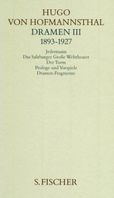 Dramen / Gesammelte Werke, 10 Bde. 126, Tl.3 - Hofmannsthal, Hugo von;Hofmannsthal, Hugo von