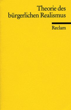 Theorie des bürgerlichen Realismus - Plumpe, Gerhard (Hrsg.)