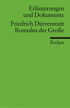Friedrich Dürrenmatt 'Romulus der Große' - Wagener, Hans