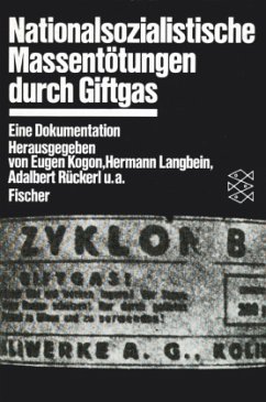 Nationalsozialistische Massentötungen durch Giftgas - Langbein, Hermann (Hrsg.)