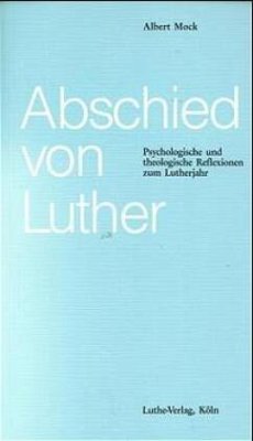 Cover Abschied von Luther