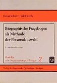 Biographische Fragebogen als Methode der Personalauswahl