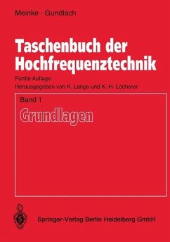 Taschenbuch der Hochfrequenztechnik - Meinke, Hans H.;Gundlach, Friedrich-Wilhelm