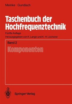 Taschenbuch der Hochfrequenztechnik - Meinke, Hans H.;Gundlach, Friedrich-Wilhelm